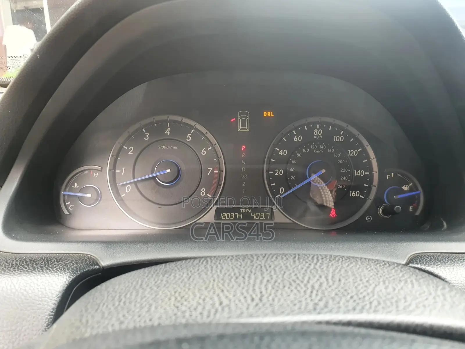 Honda Crosstour 2012 Red