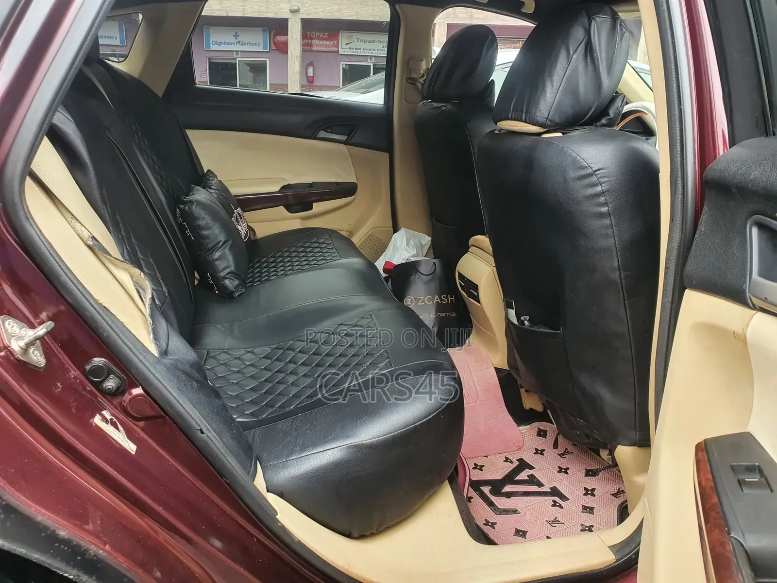 Honda Crosstour 2012 Red
