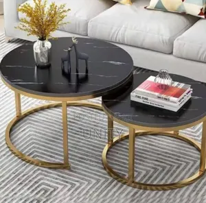 Imported Double Circle Center Table