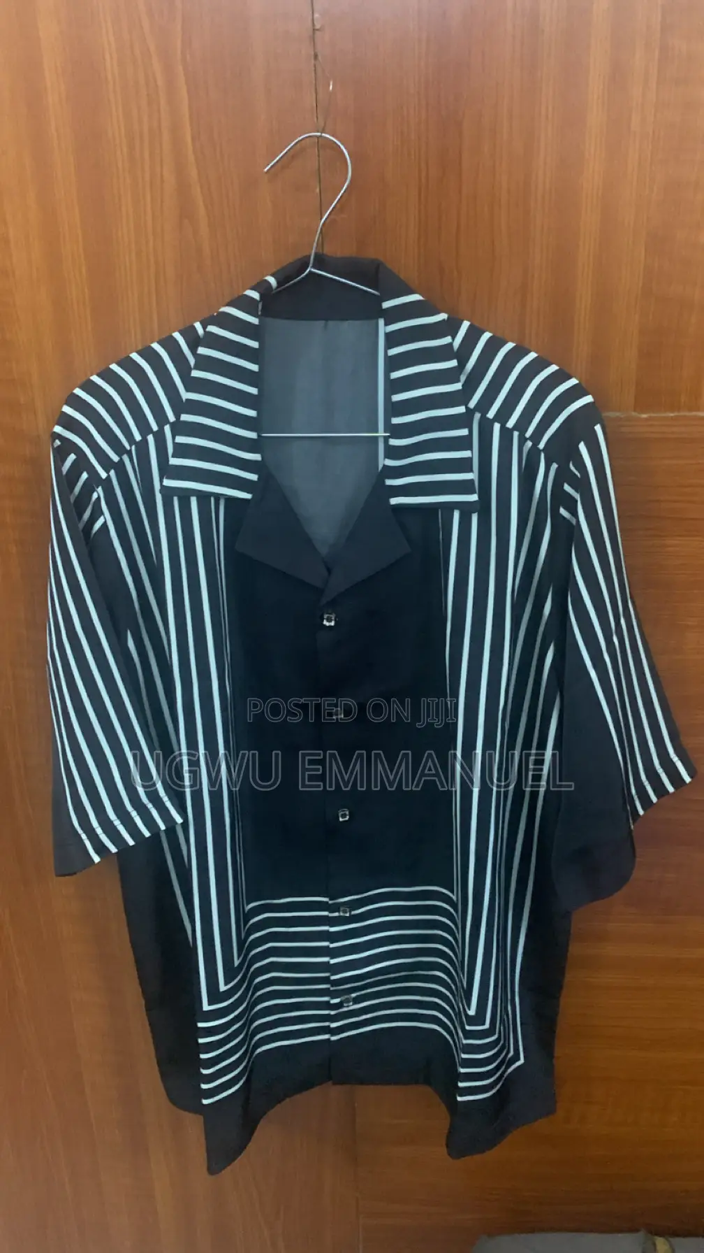 Black Silk Shirt