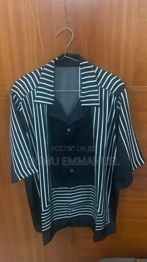 Black Silk Shirt