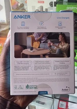Anker Fast Charging for Four Devices (140w, 4-Poet, Pd 3.1)