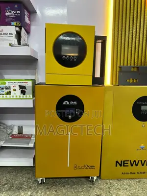 SMS 10kwh Lithium Battery With SMS 6.5kva Hybrid Inverter