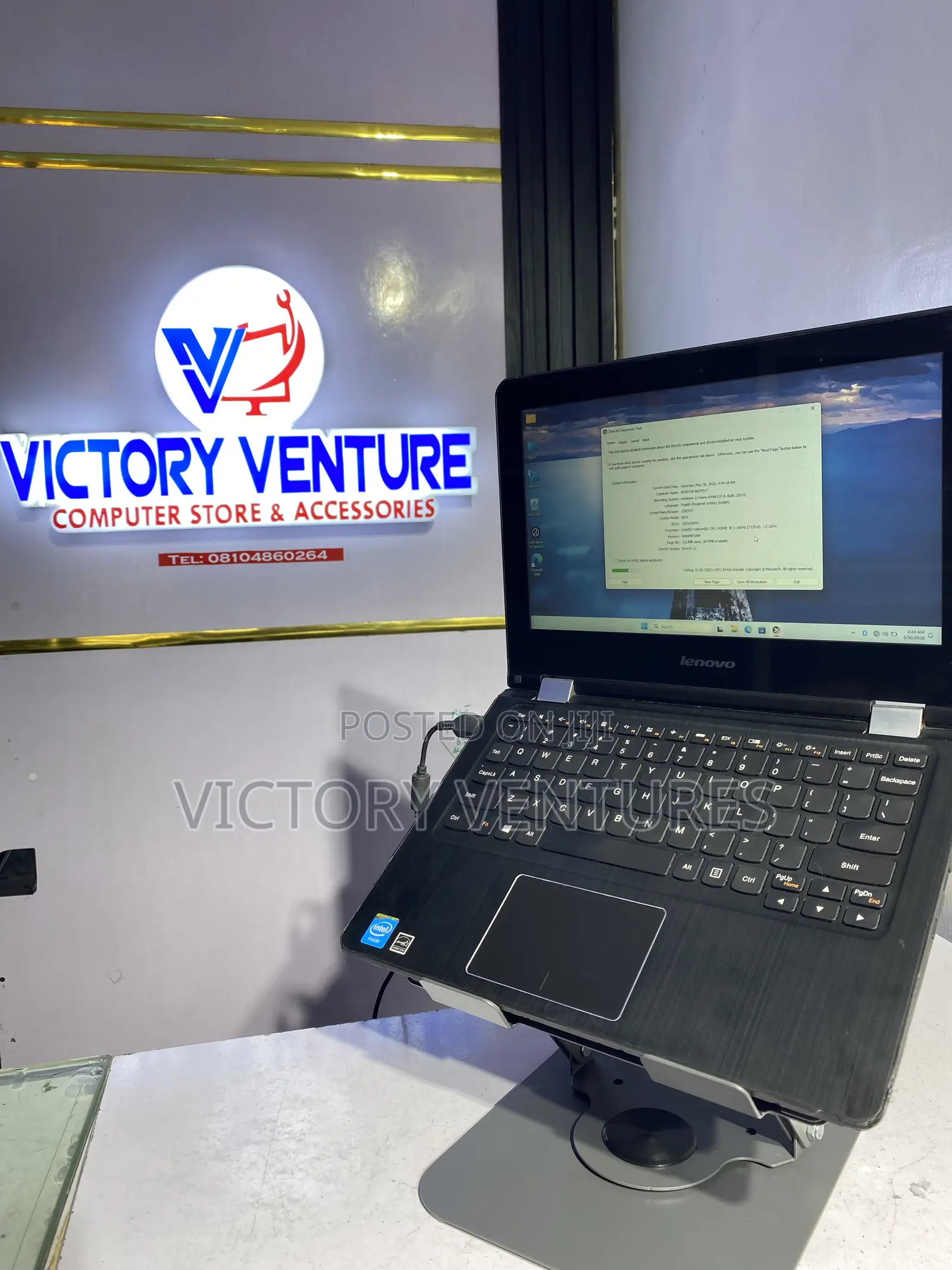 Laptop Lenovo Flex 3 4GB Intel Celeron HDD 500GB