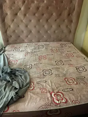 4.5by6 Bedframe With Mattress