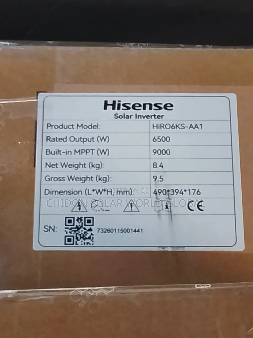 6.5kwh 48v Hybrid Inverter