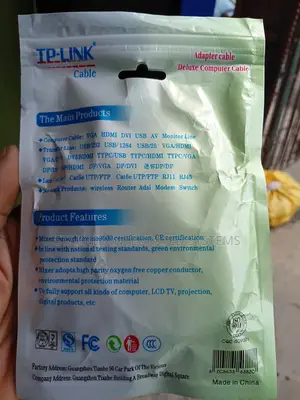 Tp-Link 0.5m Cat 6 Patch Cord Network Cable