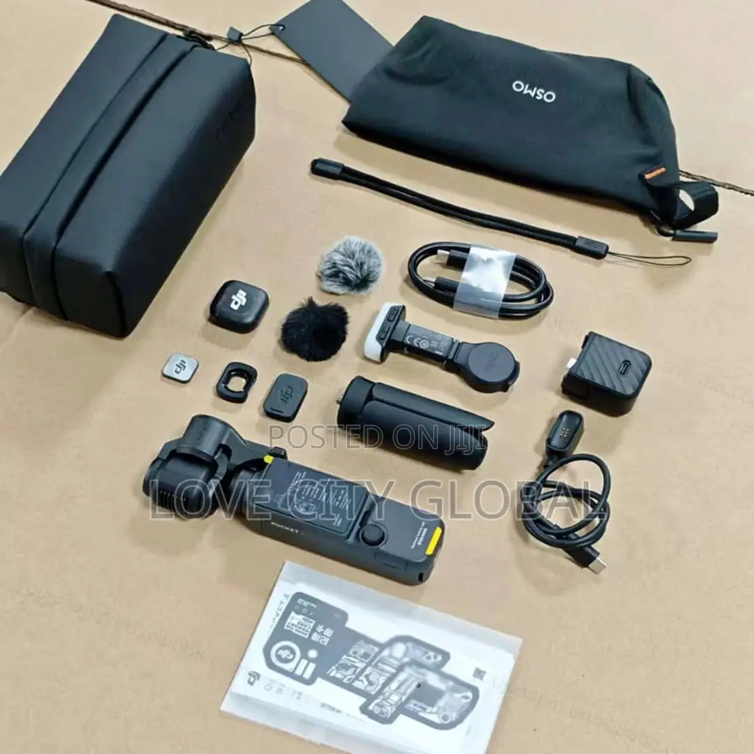 Dji Osmo Pocket 4 Creator Combo 240fps Action Mic Tripod Fill Light