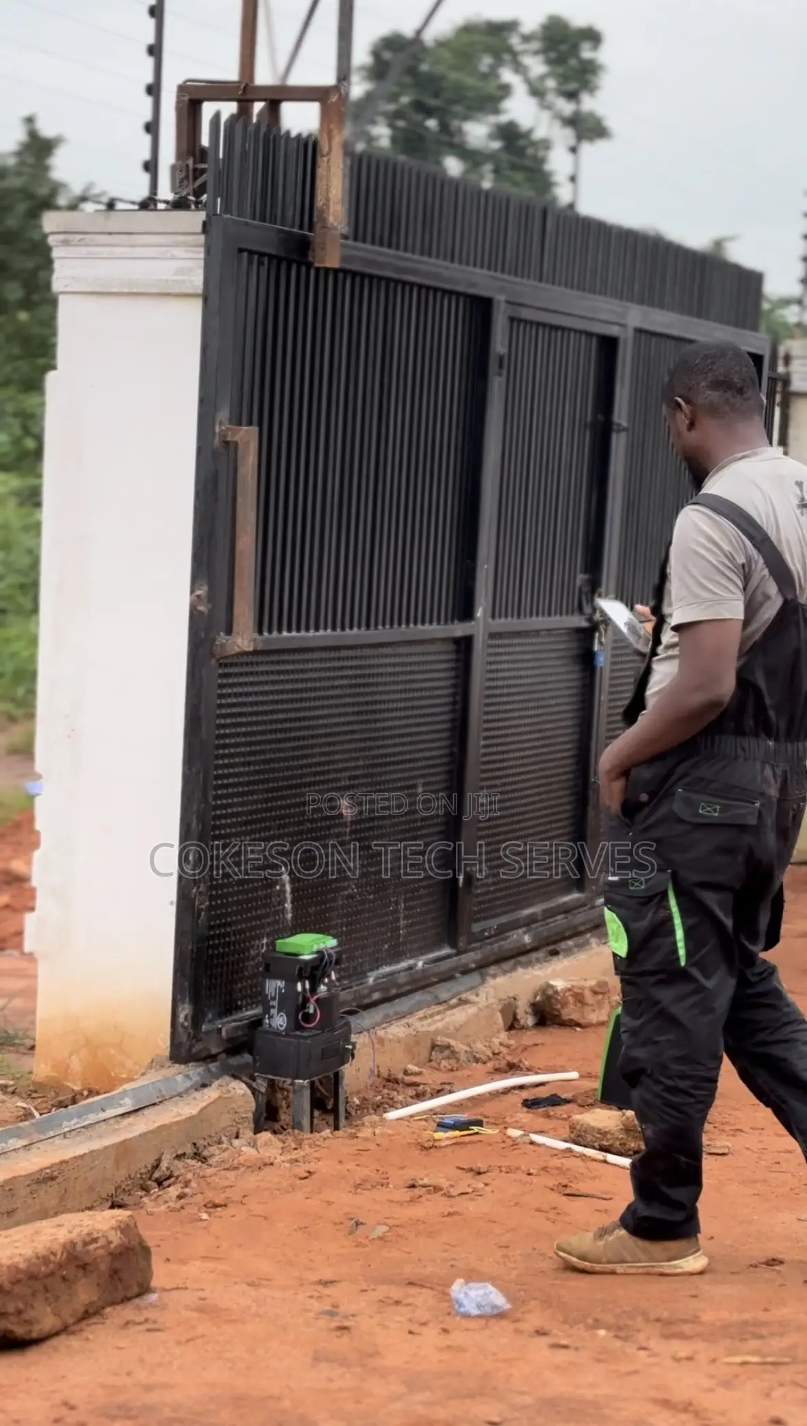 One-Click Remote Sliding Gate System