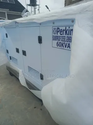 60kva Perkins Soundproof Generator  Copper Coil Two Years Warranty