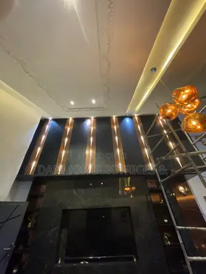 Pop Ceiling Led Light + House + Profile Light House Wiring