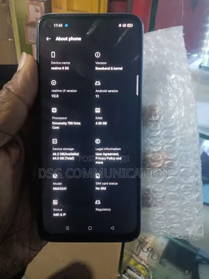 Realme 8 5G 64 GB Gray