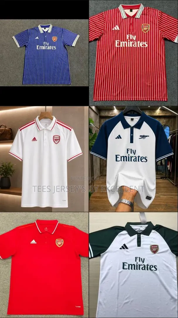 All Clubs Jersey's