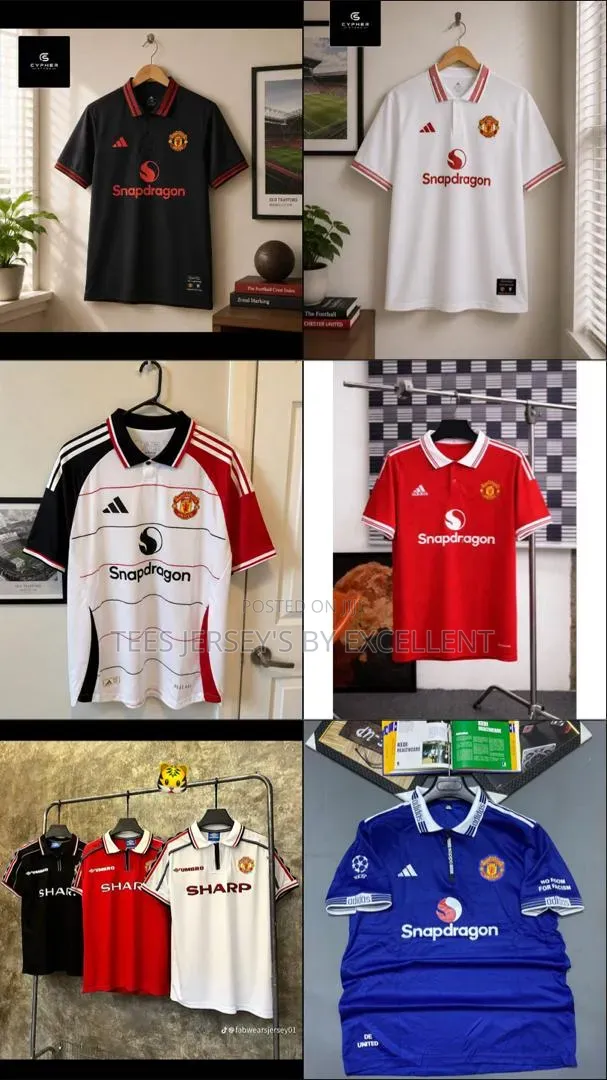 All Clubs Jersey's