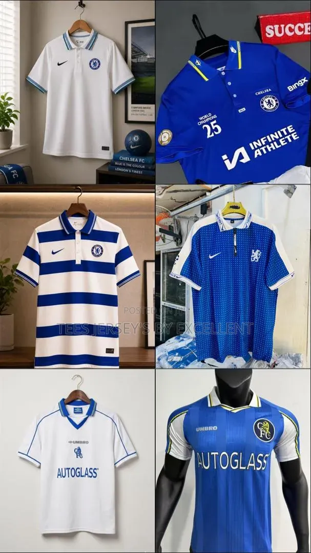 All Clubs Jersey's