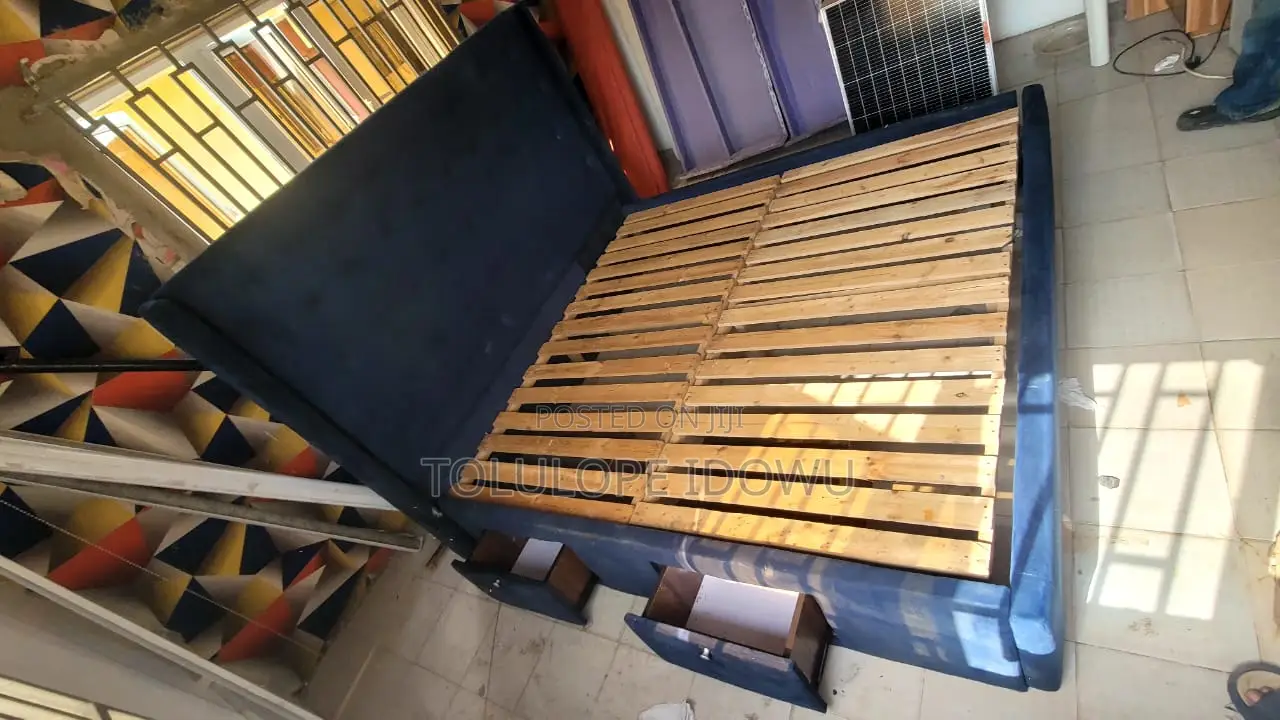 Bed Frame With Storage Drawers