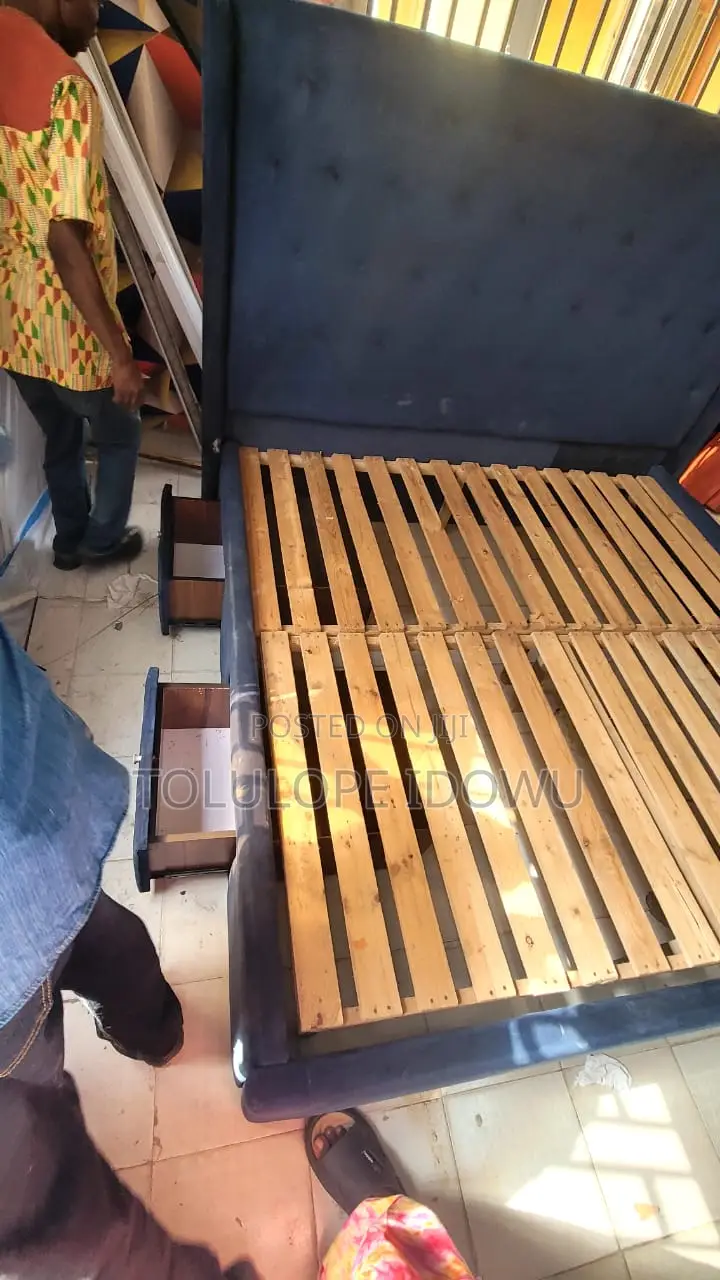 Bed Frame With Storage Drawers