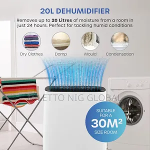 Swan 20 Litre Dehumidifier With Led Display