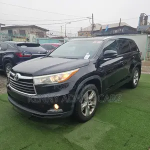 Toyota Highlander Limited 4dr SUV AWD (3.5L 6cyl 6A) 2015 Black