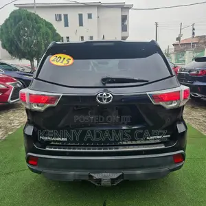 Toyota Highlander Limited 4dr SUV AWD (3.5L 6cyl 6A) 2015 Black