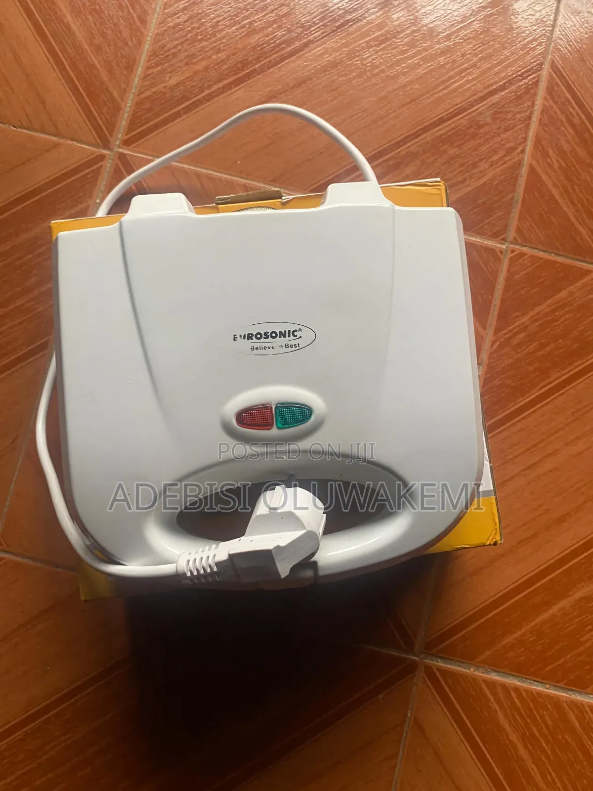 5 Months Old Eurosonic Sandwich Maker