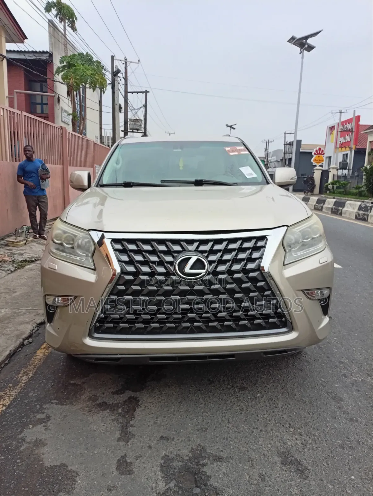 Lexus GX 2014 Gold