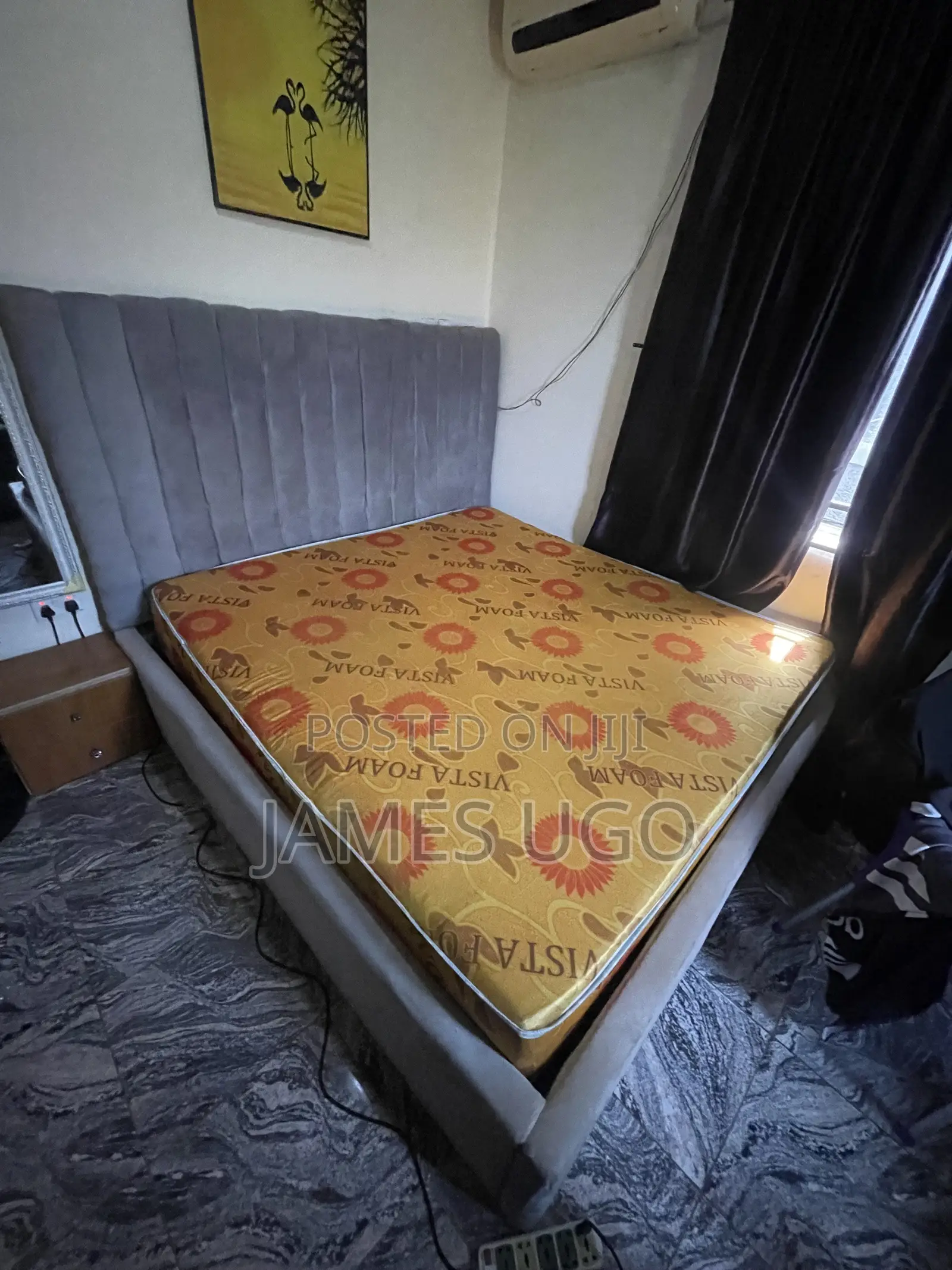 Bed Frame and Mattress
