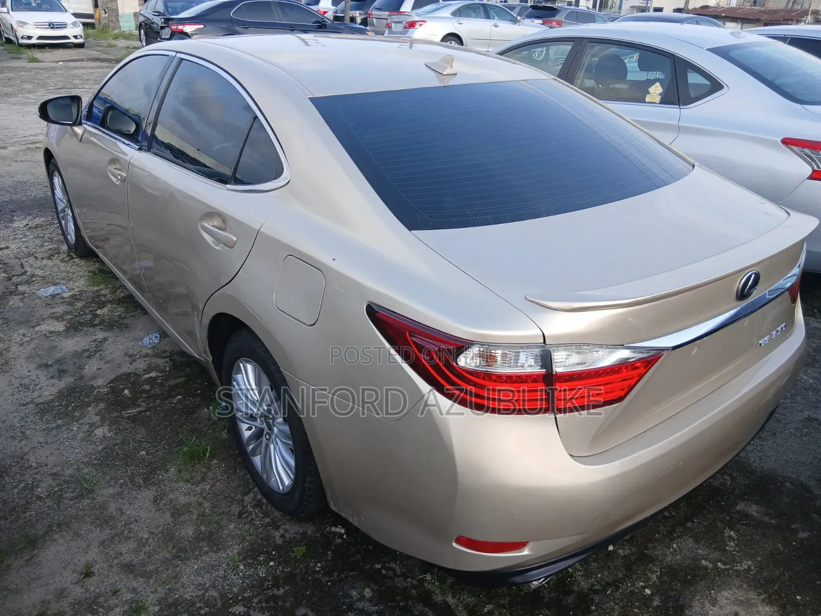 Lexus ES 2013 Gold