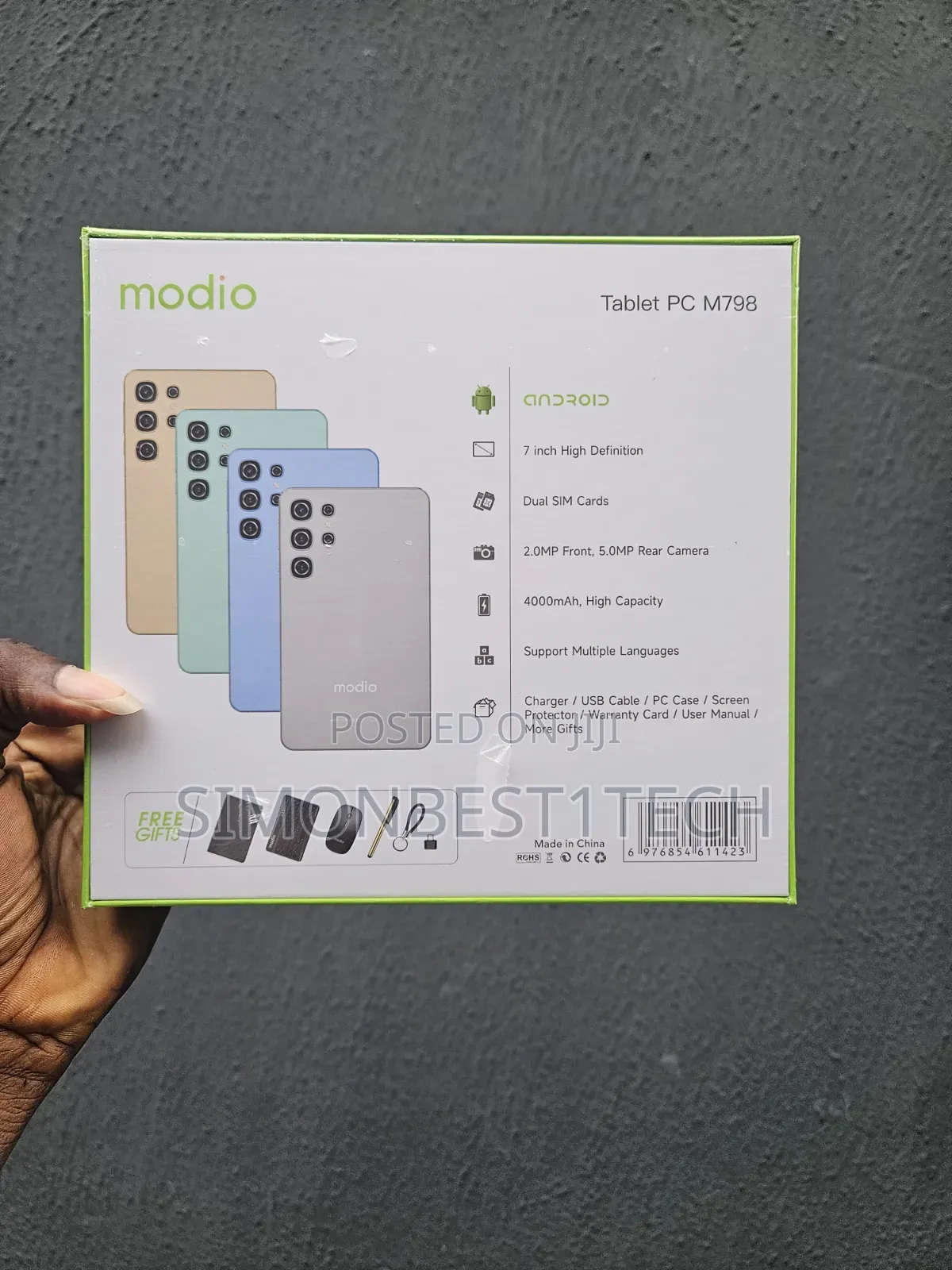 New Modio M798 512 GB Blue
