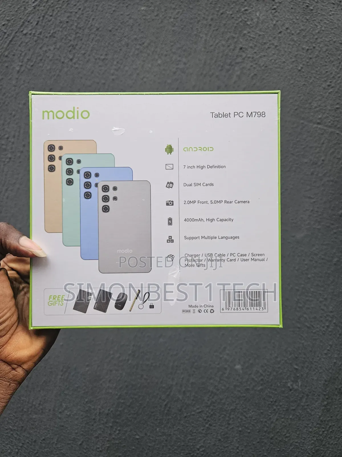 New Modio M798 512 GB Blue