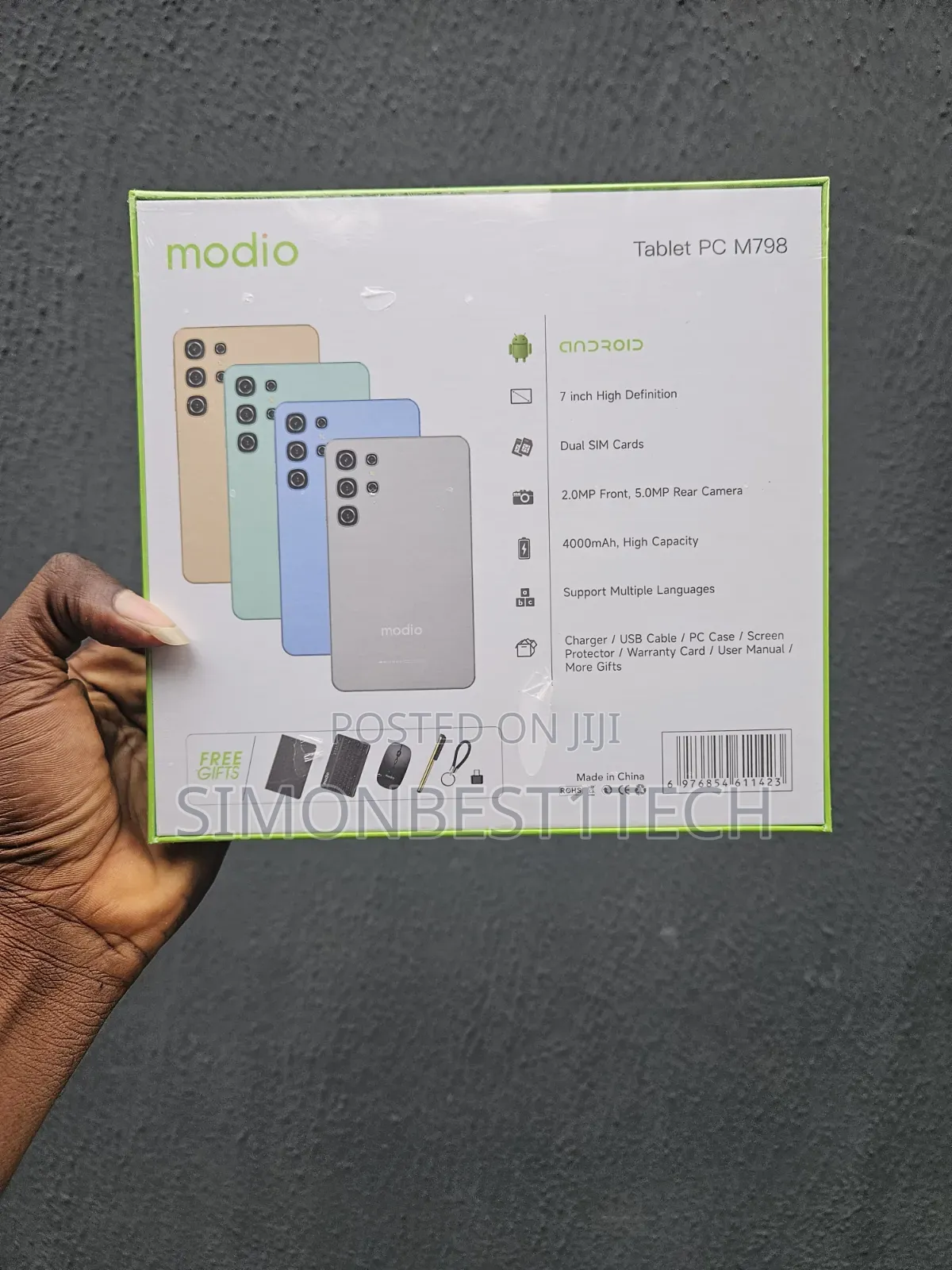 New Modio M798 512 GB Blue