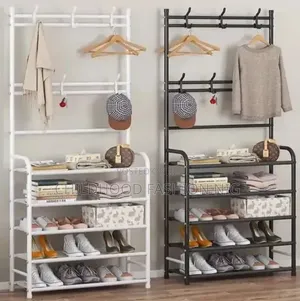 Shoe Rack With Hanger