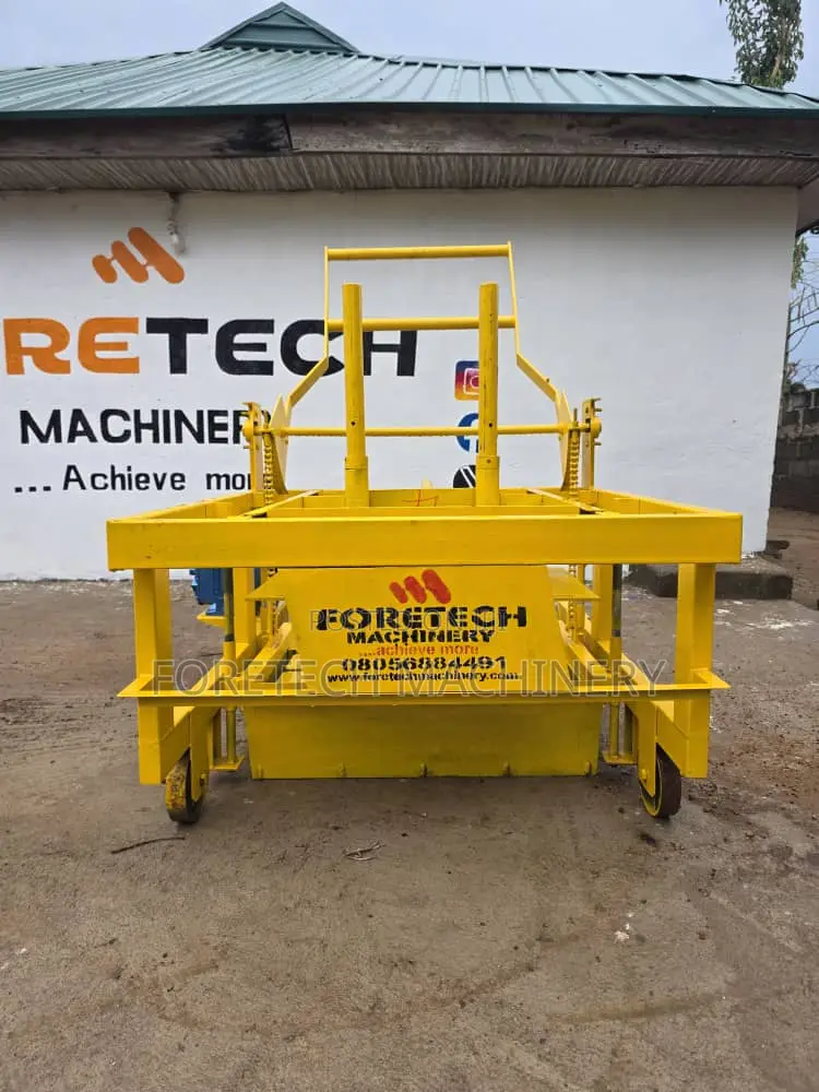 Mobile Block Molding Machine (3000 Blocks Daily)