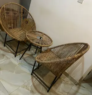 Raffia Chairs and Table