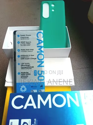 New Tecno Camon 50 Pro 256 GB Green
