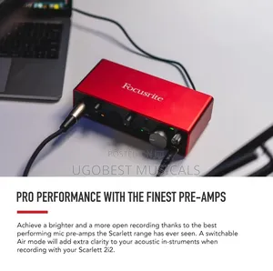 Focusrite Scarlett 2i2 3rd Gen Usb Audio Interface