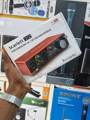 Focusrite Scarlett 2i2 3rd Gen Usb Audio Interface