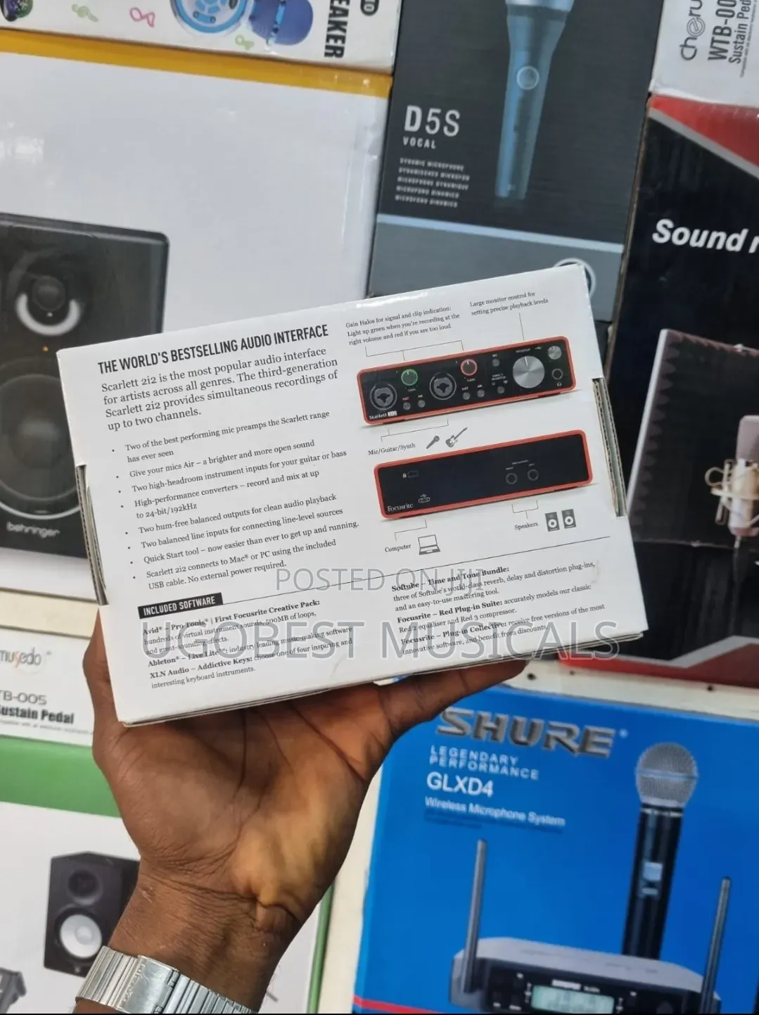 Focusrite Scarlett 2i2 3rd Gen Usb Audio Interface