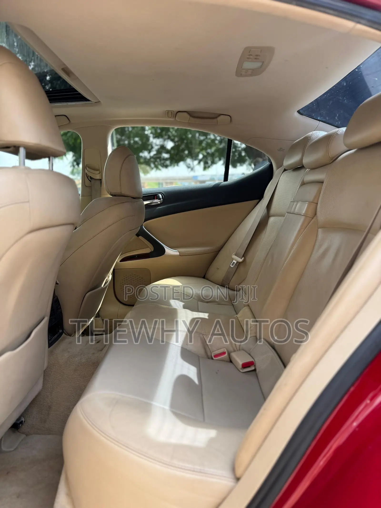 Lexus IS 250 2007 Burgundy