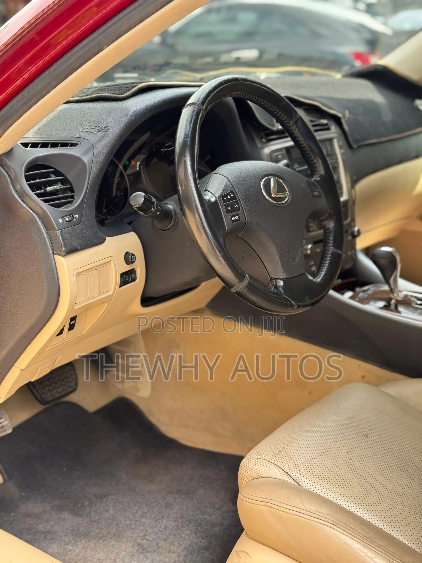 Lexus IS 250 2007 Burgundy