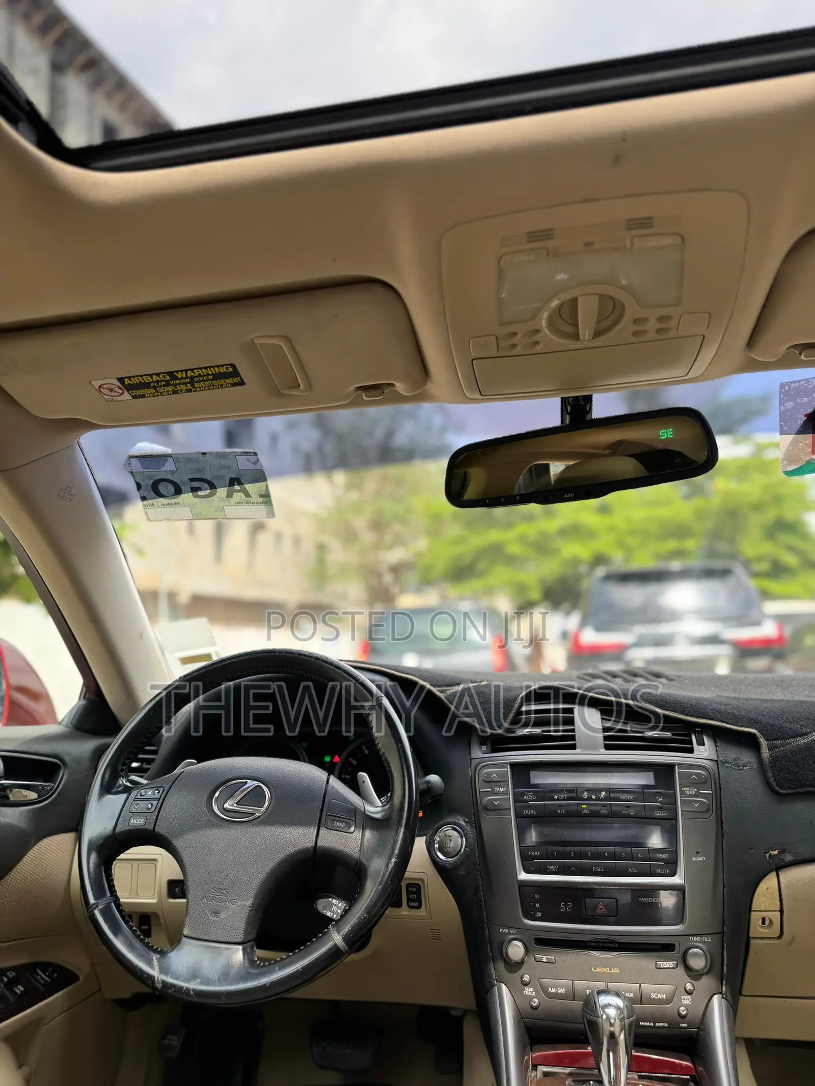 Lexus IS 250 2007 Burgundy