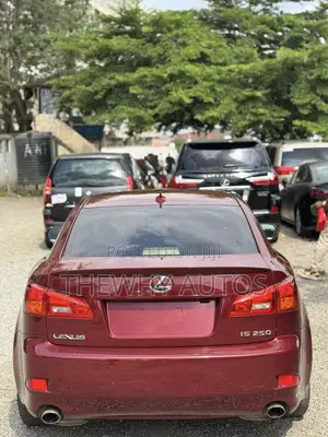 Lexus IS 250 2007 Burgundy