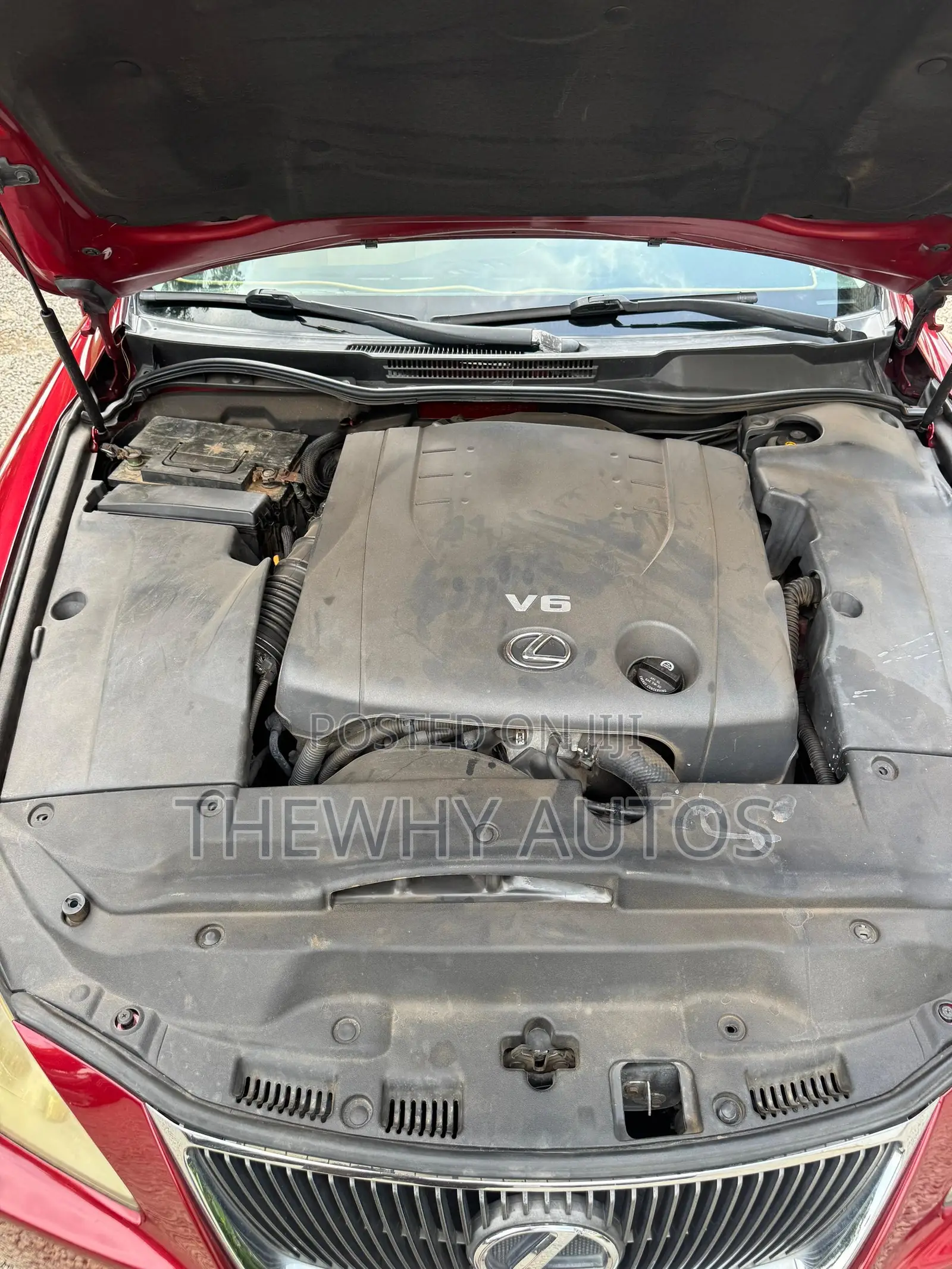 Lexus IS 250 2007 Burgundy