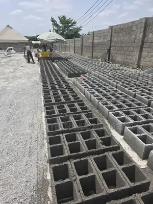Concrete Block Molding Machine (3000 Blocks Daily)