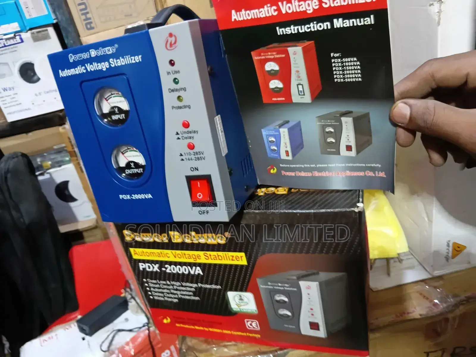 Power Deluxe Stabilizer 2000w