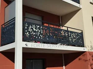 Decorative Steel Laser Balcony Rail