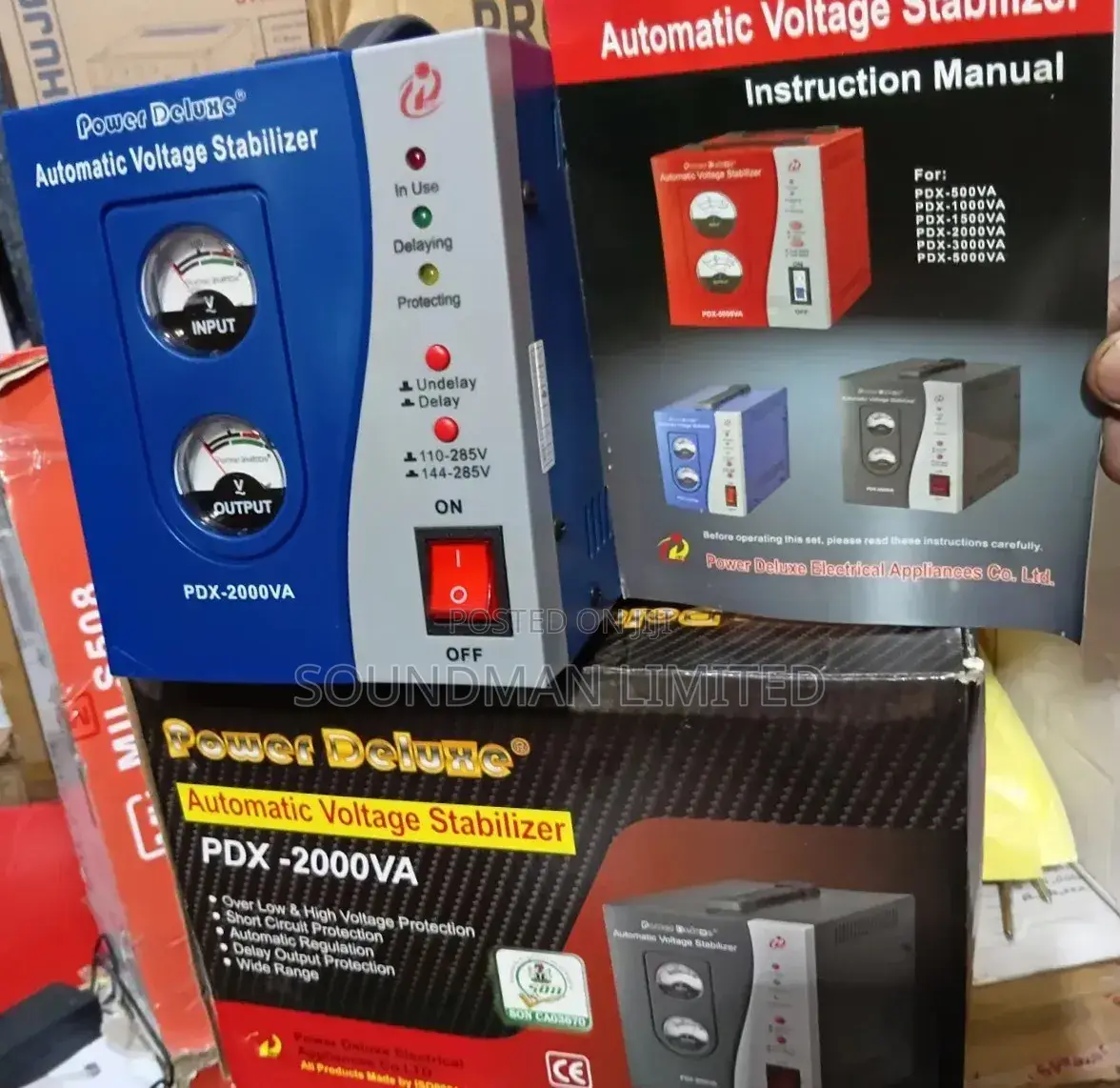 Power Deluxe Stabilizer 2000w