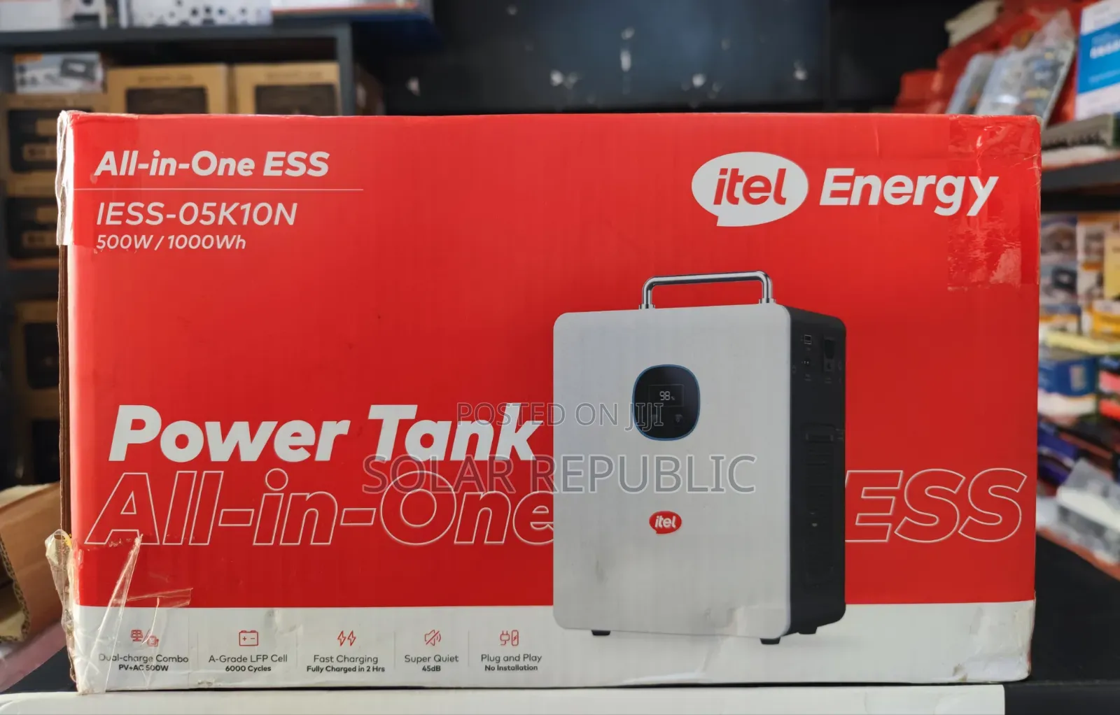 1kwh Itel Solar Generator