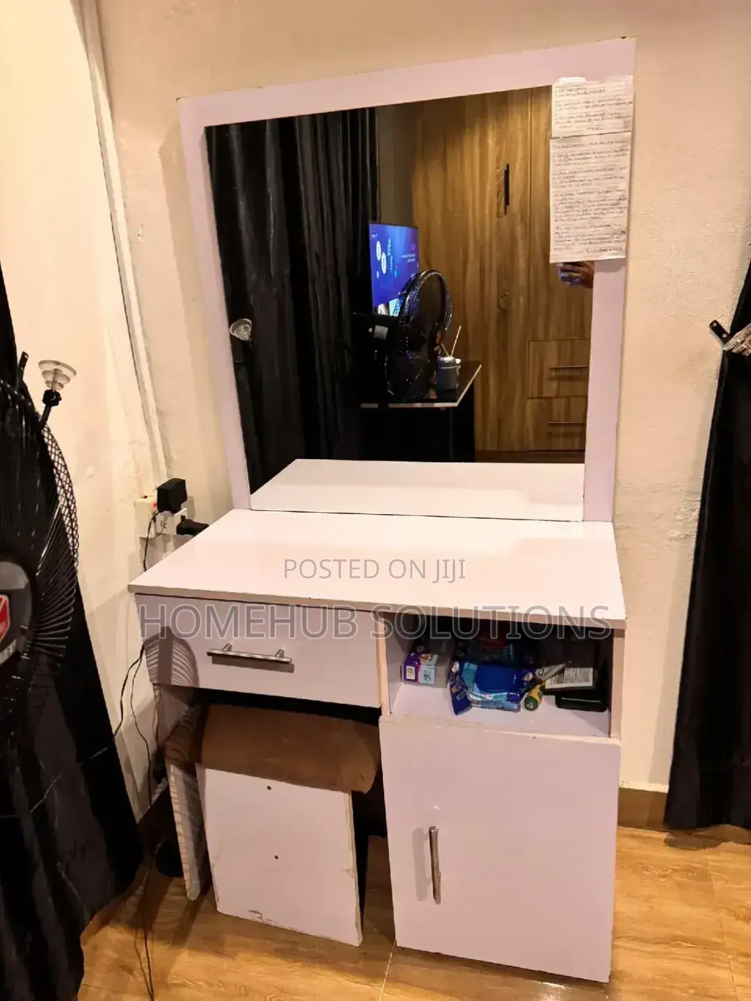 Dresser With Stool