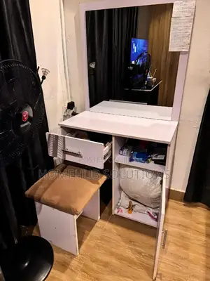 Dresser With Stool